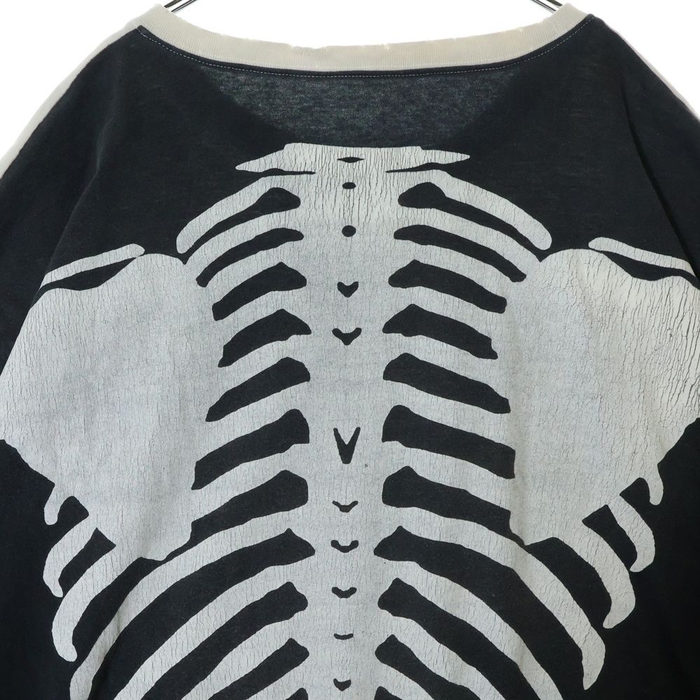 KAPITAL (キャピタル) KOUNTRY BONE TEE ボーンプリント 半袖Tシャツ