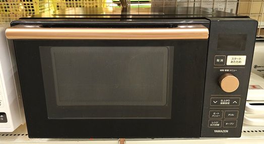 品 山善 ヤマゼン YAMAZEN オーブンレンジ 18 L 50 60 Hz共用 縦開き 庫内フラット YRP-F 180 V B ブラック YR-19498