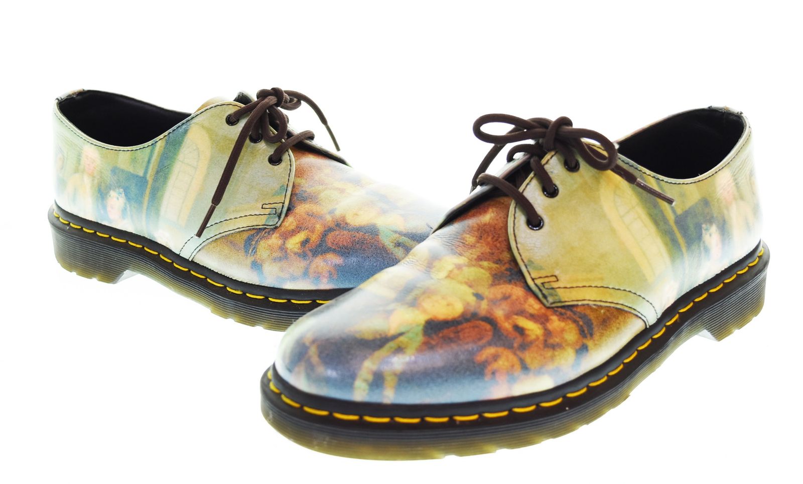 ドクターマーチン Dr.Martens 絵画シリーズ 3ホール シューズ ブーツ UK9 AW006 メンズ靴 ブーツ その他 マルチ UK9 27cm 103S-1310
