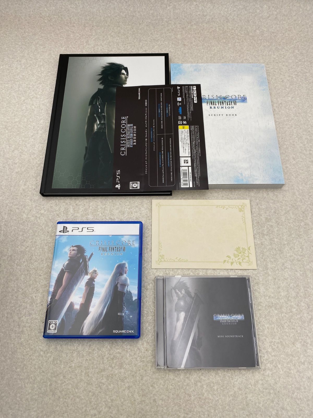 ファイナルファンタジーⅦ クライシスコア リユニオン コレクターズエディション PS５ ソフト