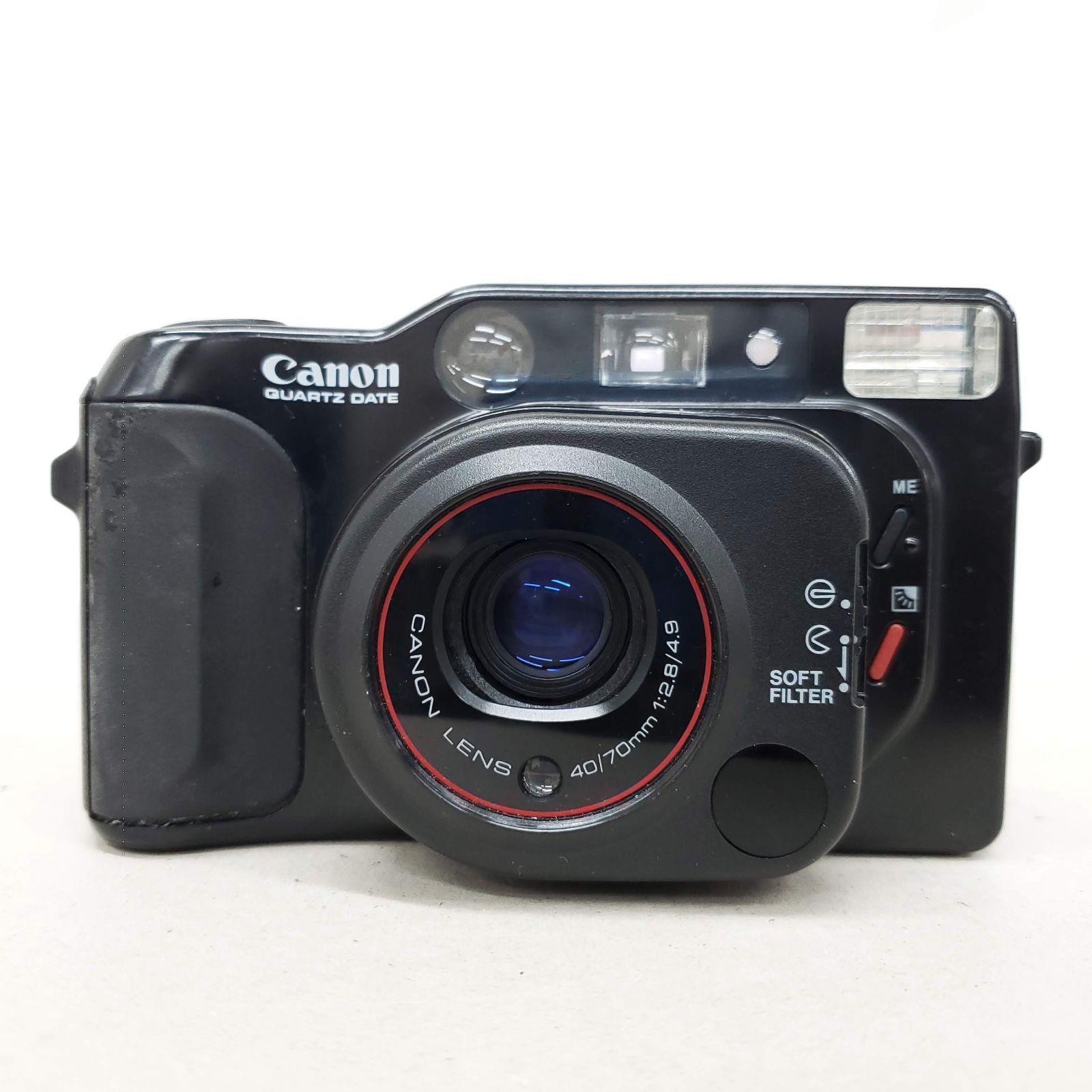 動作 済 Canon Autoboy TELE QUARTZ DATE F0926-320-1-2v