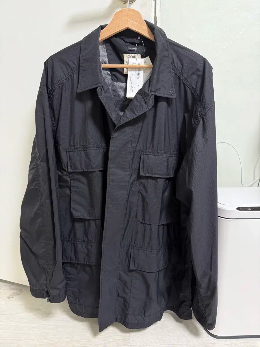 L ナナミカ 25fw ライトウェイト フィールドジャケット ブラック