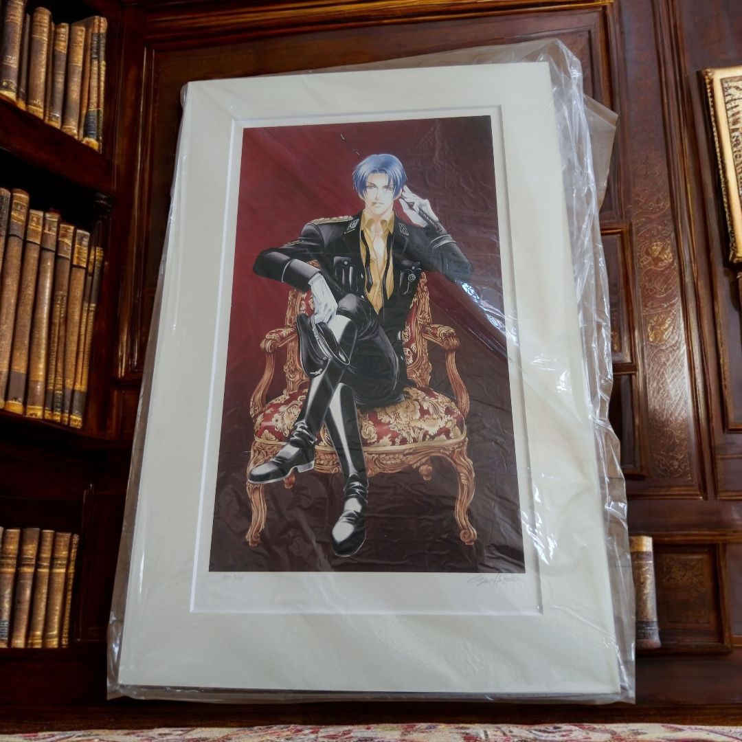 版アートプリント 学園ヘヴン 中嶋英明 鬼畜眼鏡