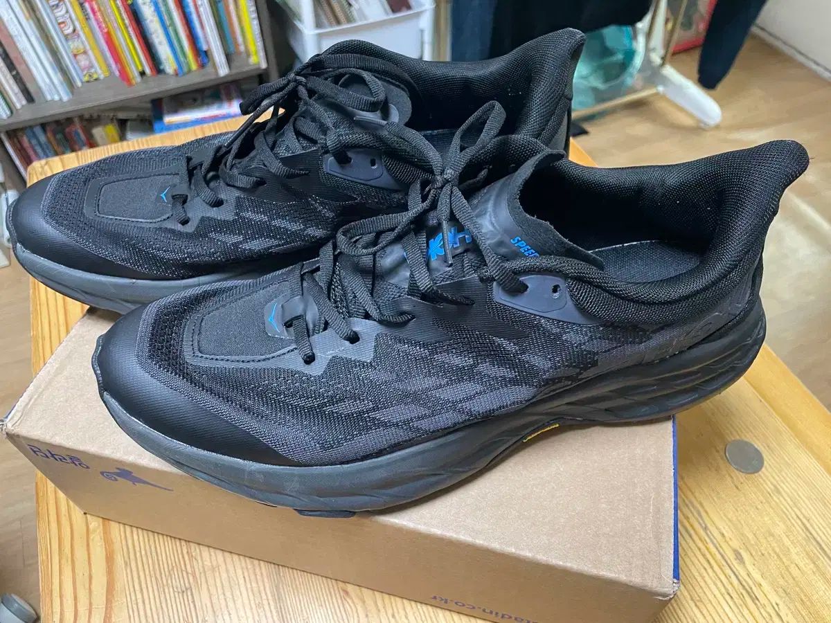 HOKA ONE ONE ホカオネオネ スピードゴー トレイル ランニングシューズ ブラック 290 285 280