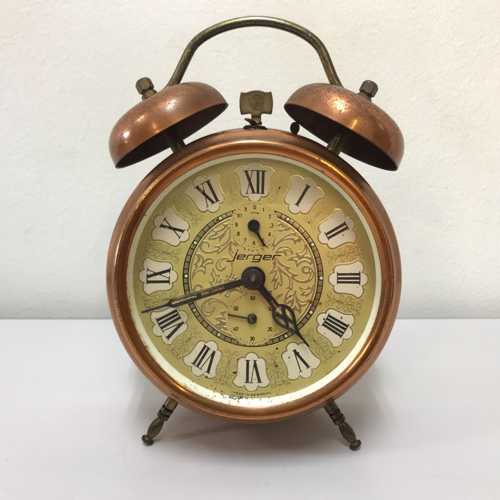 アンティーク ゼンマイ式 置時計 MADE IN GERMANY 置き時計 antique