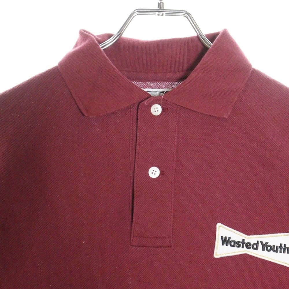 WASTED YOUTH (ウェイステッドユース) 24SS Big Polo 購入 Shirt ロゴ