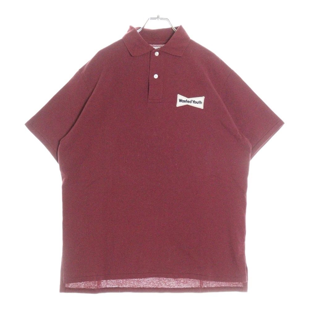 WASTED YOUTH (ウェイステッドユース) 24SS Big Polo 購入 Shirt ロゴ