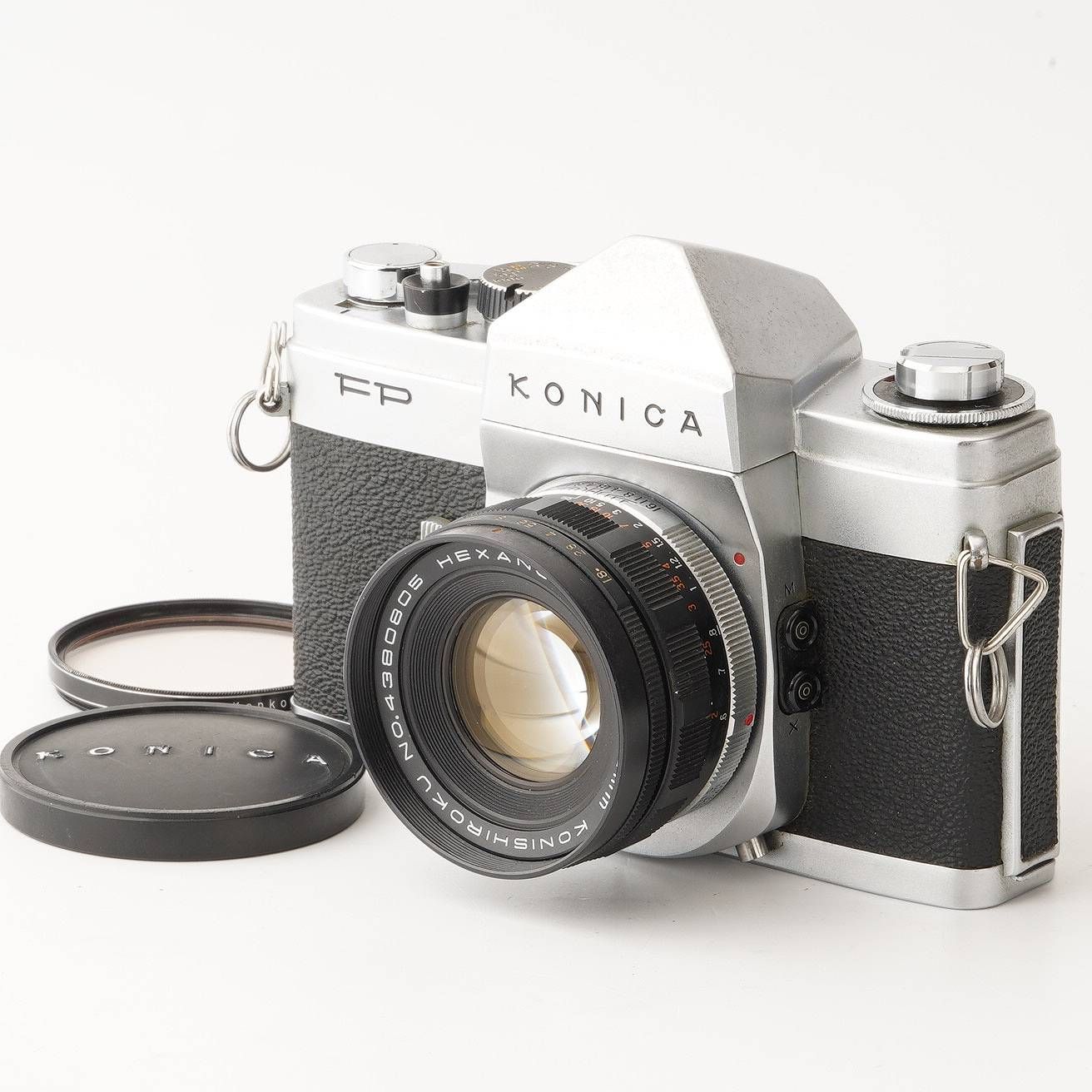 コニカ Konica FP 小西六 Konishiroku Hexanon 52 mm F 1 8