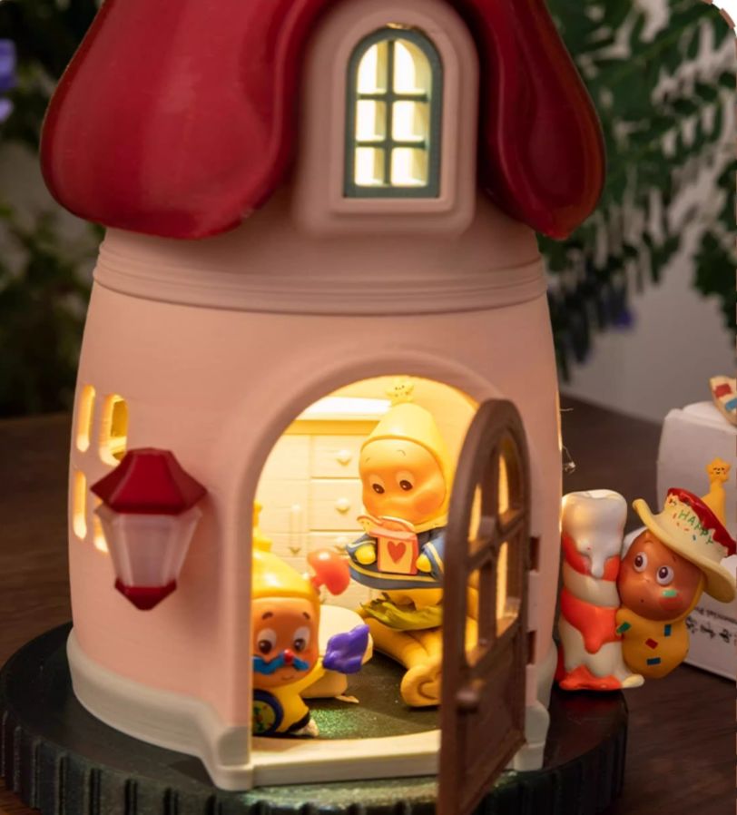 愛癒し小夜灯置物玄関キャビネットブース子ども部屋ブラインドボックス造景クリスマスの雰囲気プレゼント