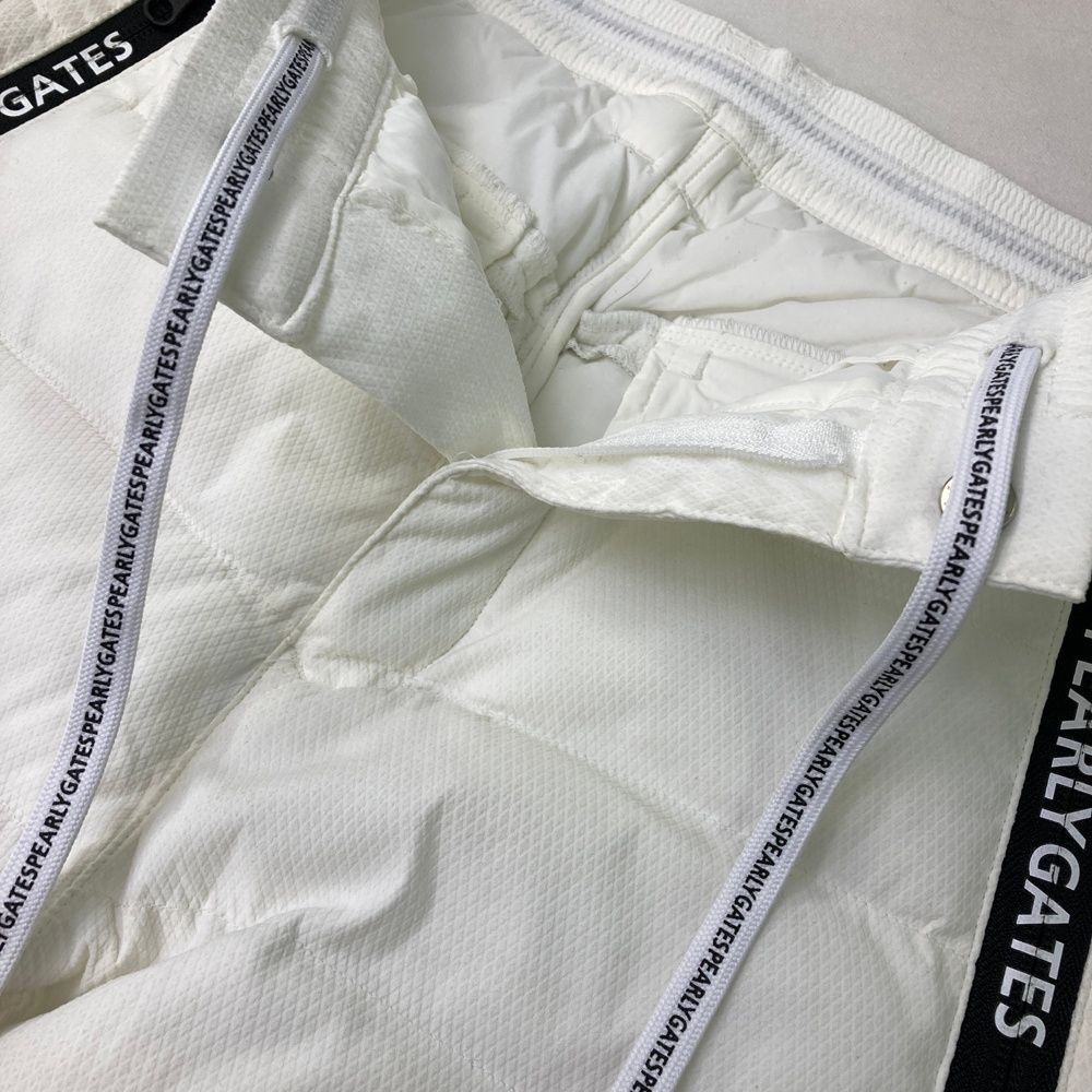 サイズ：5 PEARLY GATES パーリーゲイツ 中綿パンツ ホワイト系