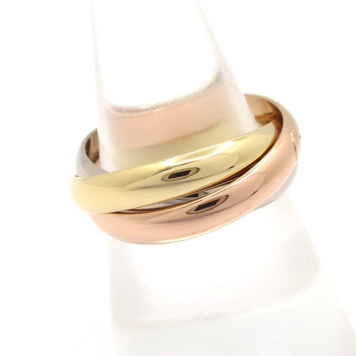 Cartier カルティエ リング 55 トリニティ B4052755 K18スリー