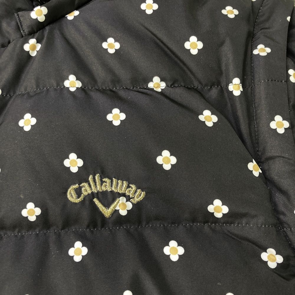 リバーシブル4WAYダウンジャケット 花柄