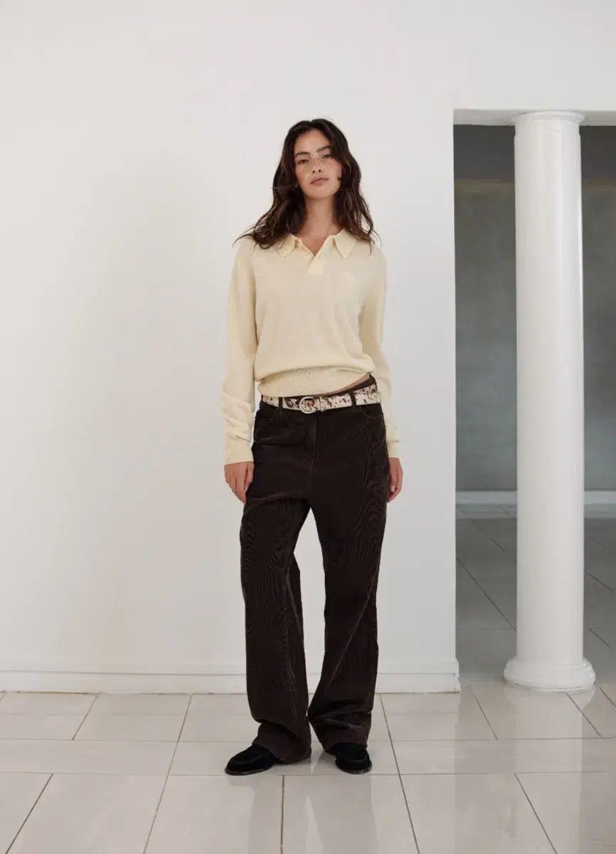 丈直し ザ バーネット Alley 앨리 コーデュロイ パンツ カーキ xs