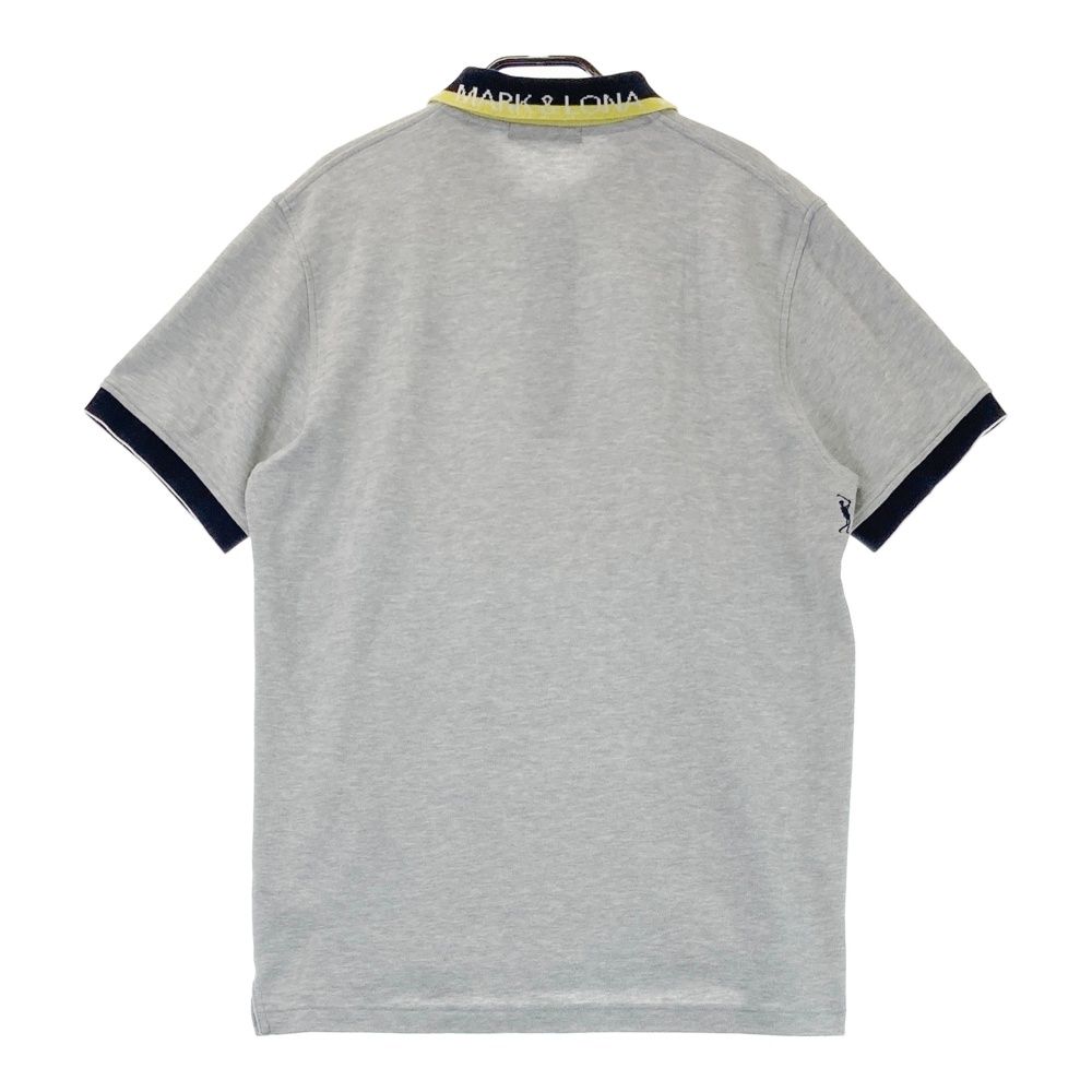 サイズ XL MARK-LONA マークアンドロナ 半袖ポロシャツ グレー系 240101544664 ゴルフウェア メンズ ストスト