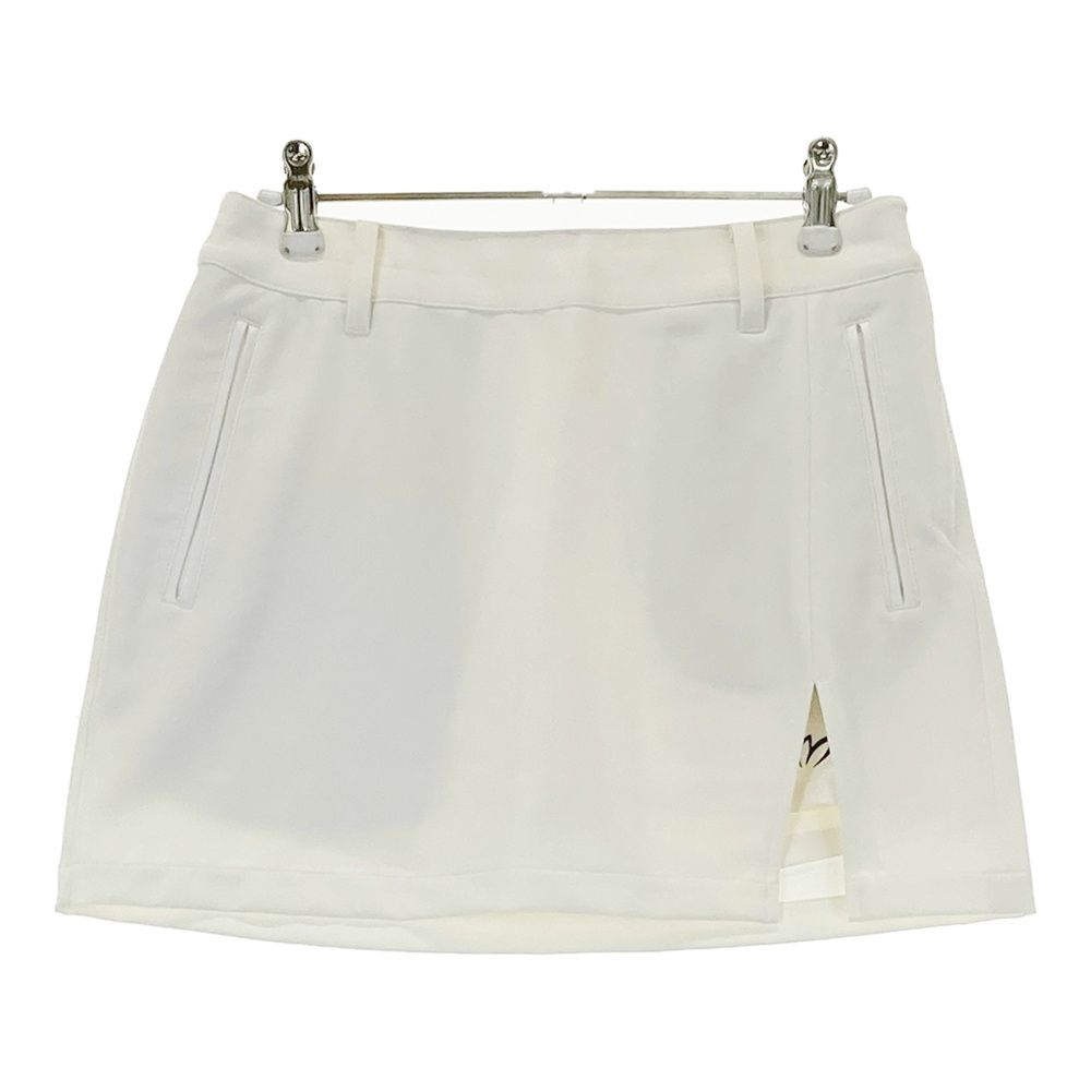 サイズ 0 MASTER BUNNY EDITION マスターバニーエディション インナー付スカート ホワイト系 240101548886 ゴルフウェア レディース ストスト