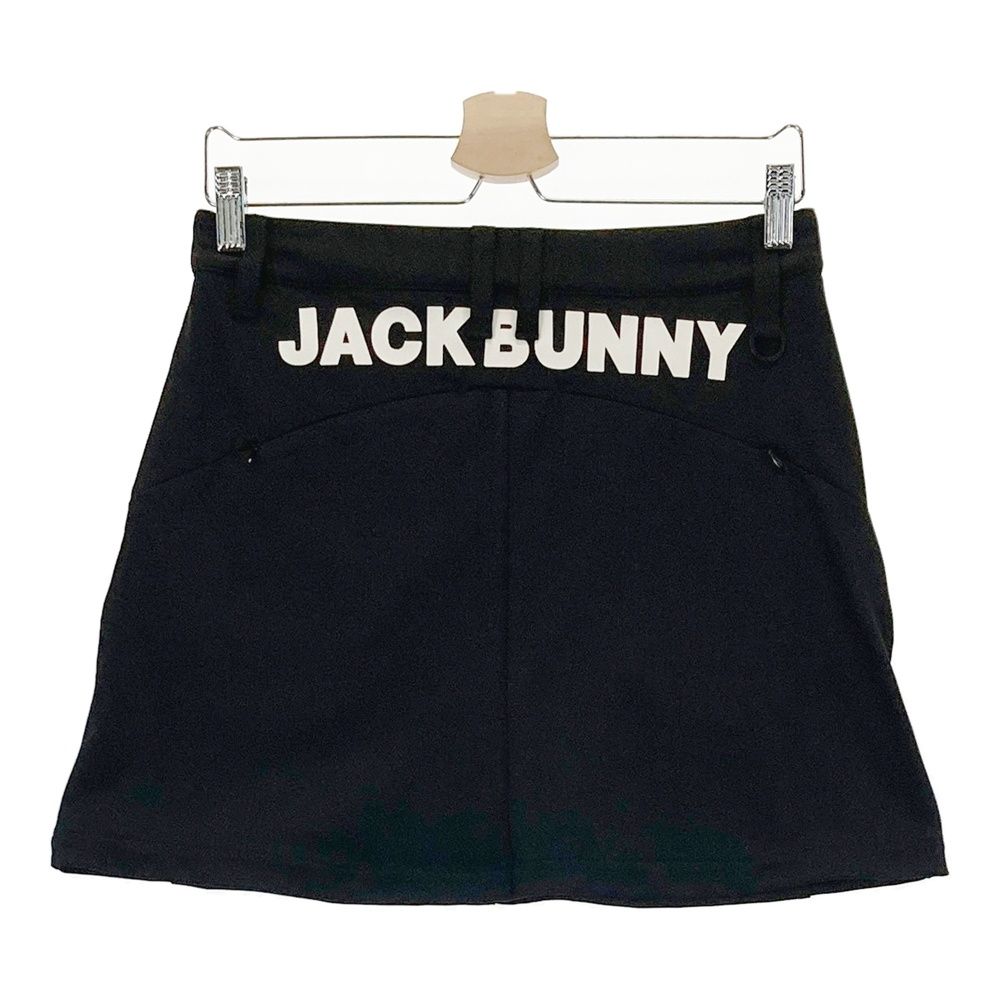 サイズ 0 JACK BUNNY ジャックバニー インナー付 ストレッチ スカート ブラック系 240101549694 ゴルフウェア レディース ストスト