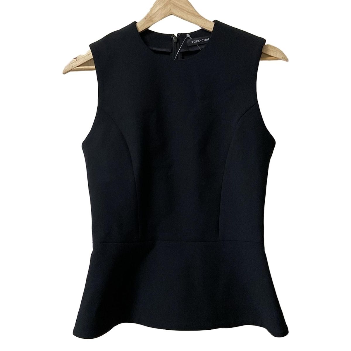 YOKO CHAN ヨーコ チャン ノースリーブカットソー サイズ38 M レディース - 黒