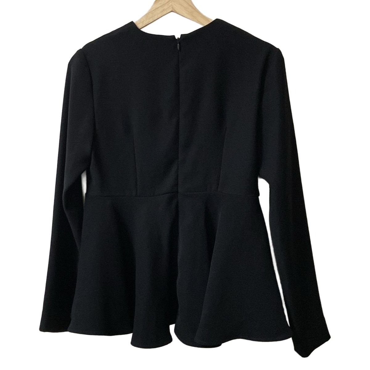 YOKO CHAN ヨーコ チャン 長袖カットソー サイズ38 M レディース - 黒 Vネック