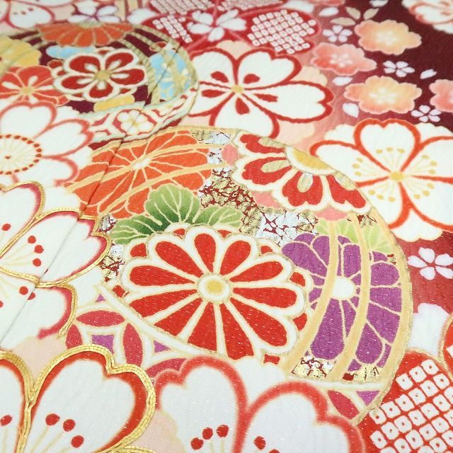 ✾まめ藤✾ｍ2127 正絹