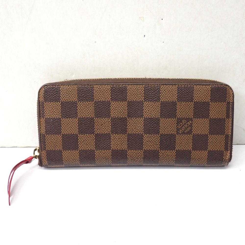 Ft632861 ルイ・ヴィトン 長財布 ポルトフォイユクレマンス ダミエ