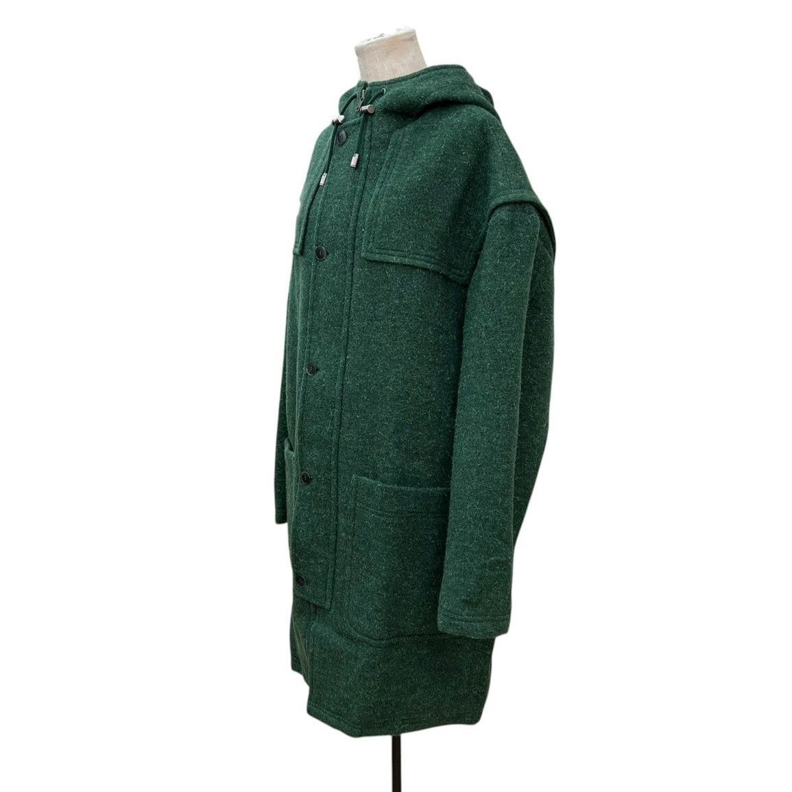 KENZO PARIS ケンゾー ダッフルコート グリーン 緑 フリーサイズ