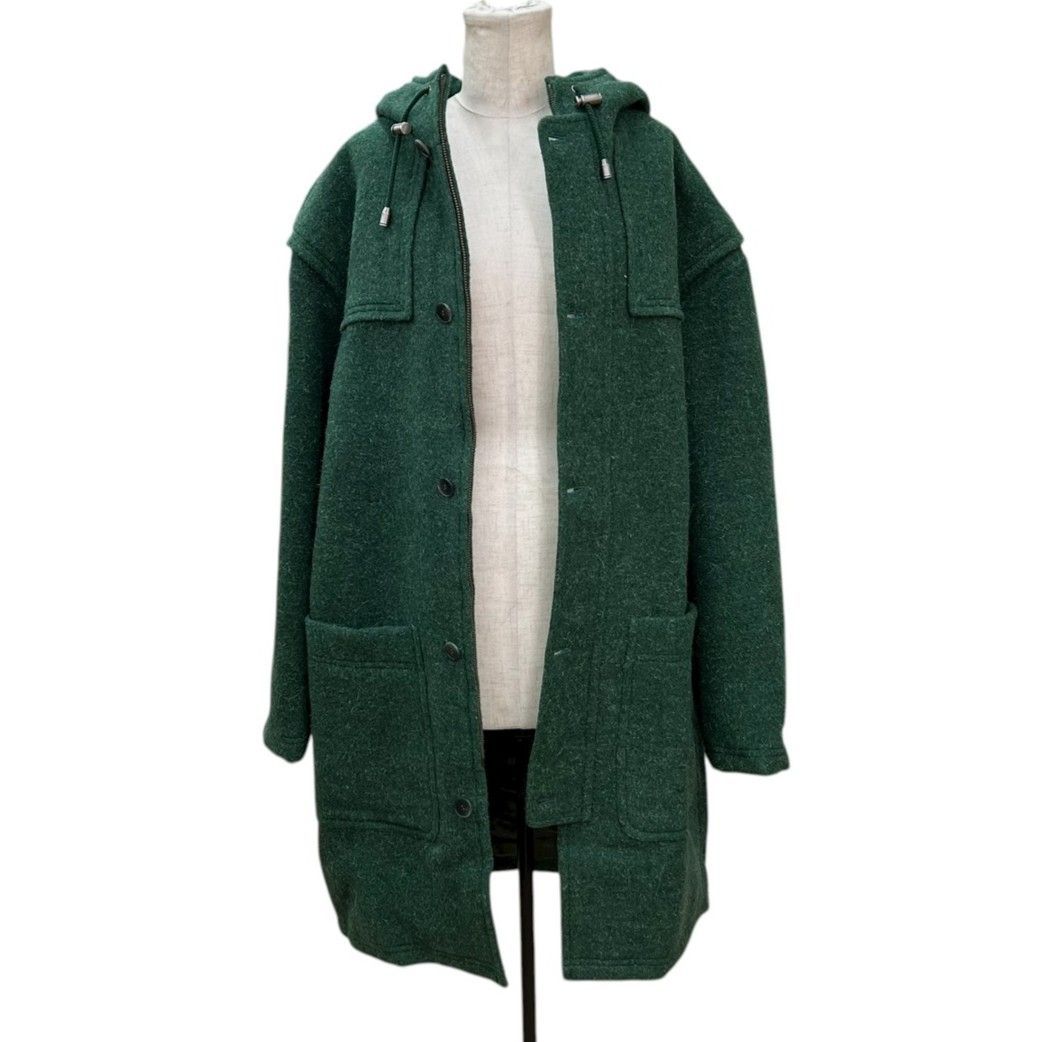 KENZO PARIS ケンゾー ダッフルコート グリーン 緑 フリーサイズ KANDAIZUMI_COM