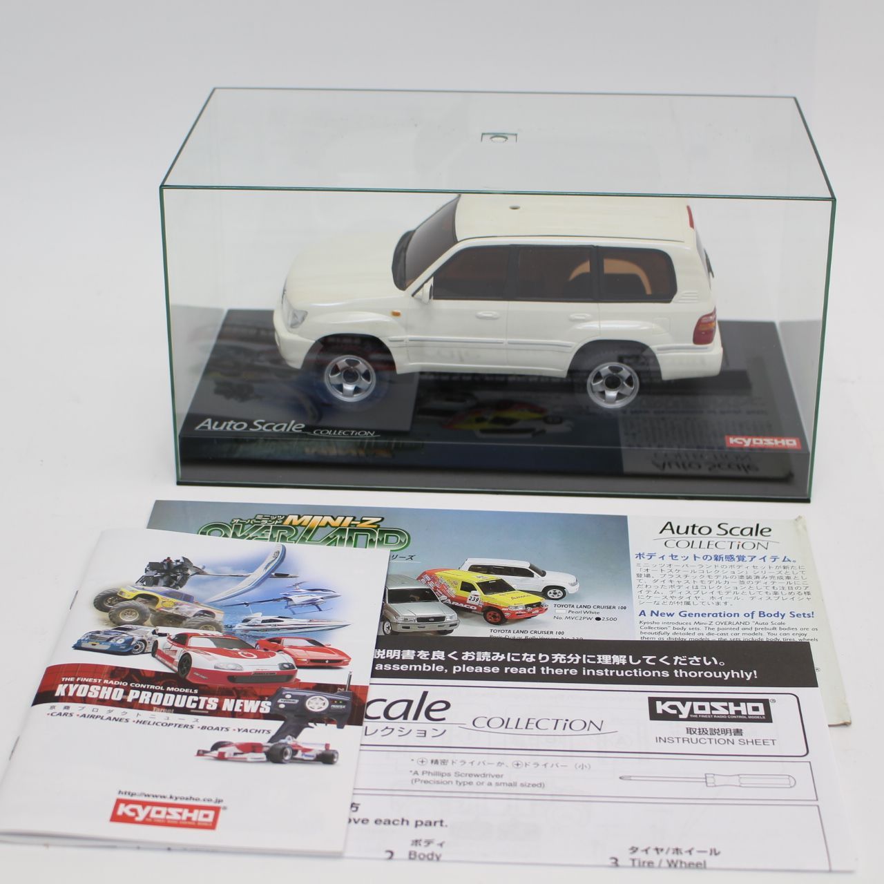 704)京商 MINI-Z ミニッツ TOYOTA LAND CRUISER 100 PearlWhite MVC2PW