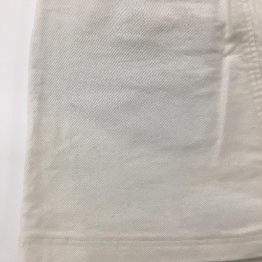 美品】マスターバニー スカート 白 微起毛素材 ストレッチ ウエスト一