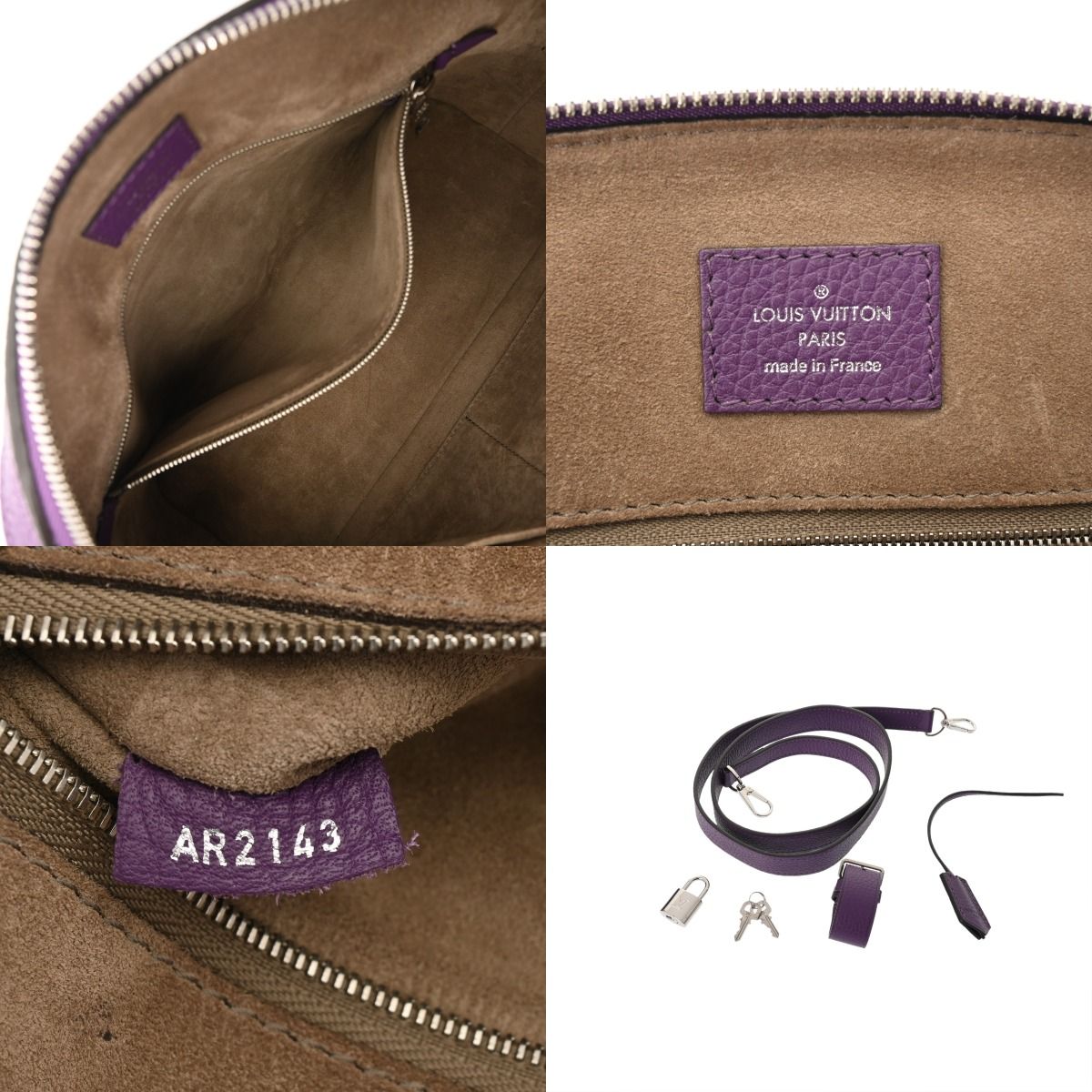 レザー ハンドバッグ