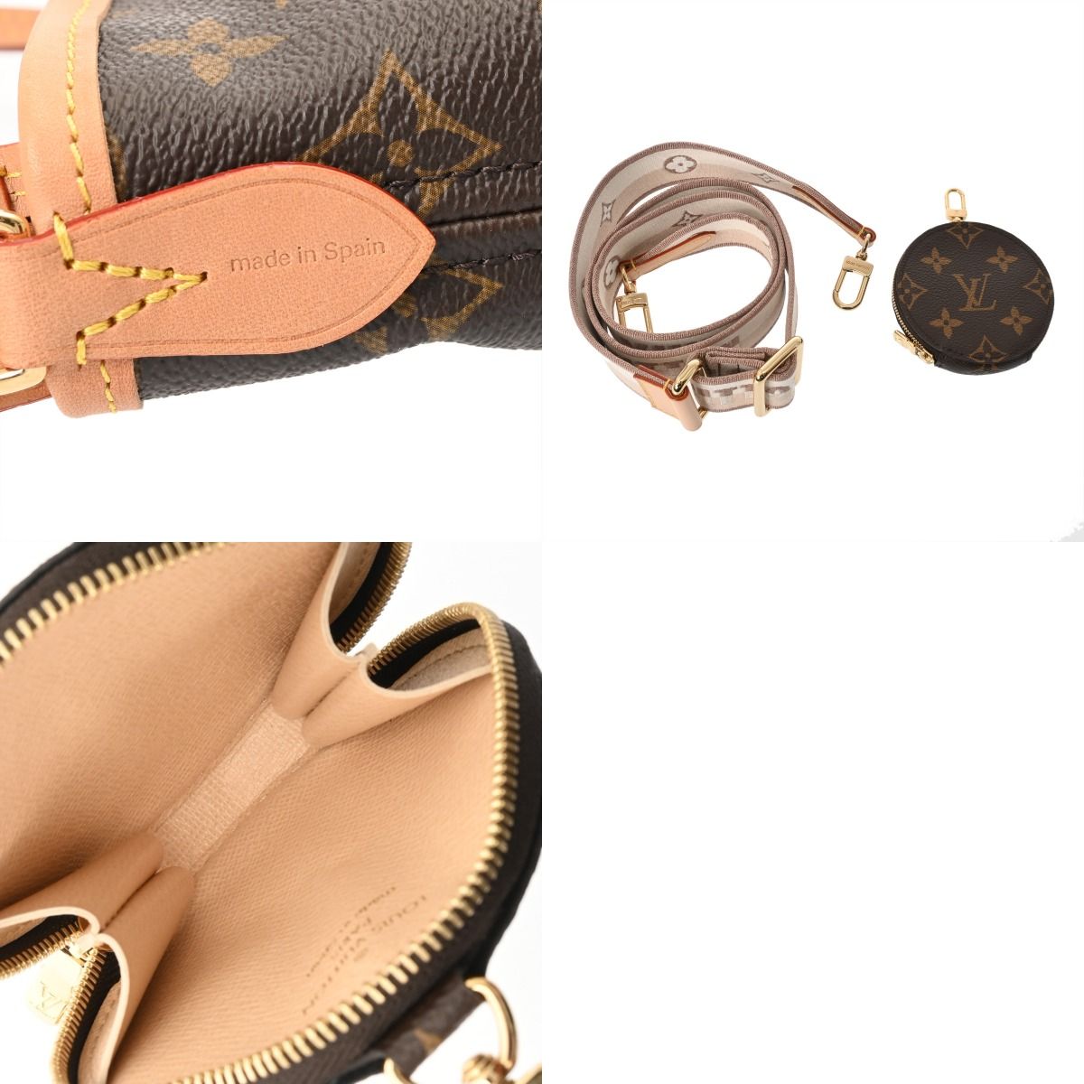 ルイヴィトン モノグラム ネヴァーフル BB 2WAY ベージュ M46705 レディース モノグラムキャンバス ハンドバッグ DECORATOM_COM_BR