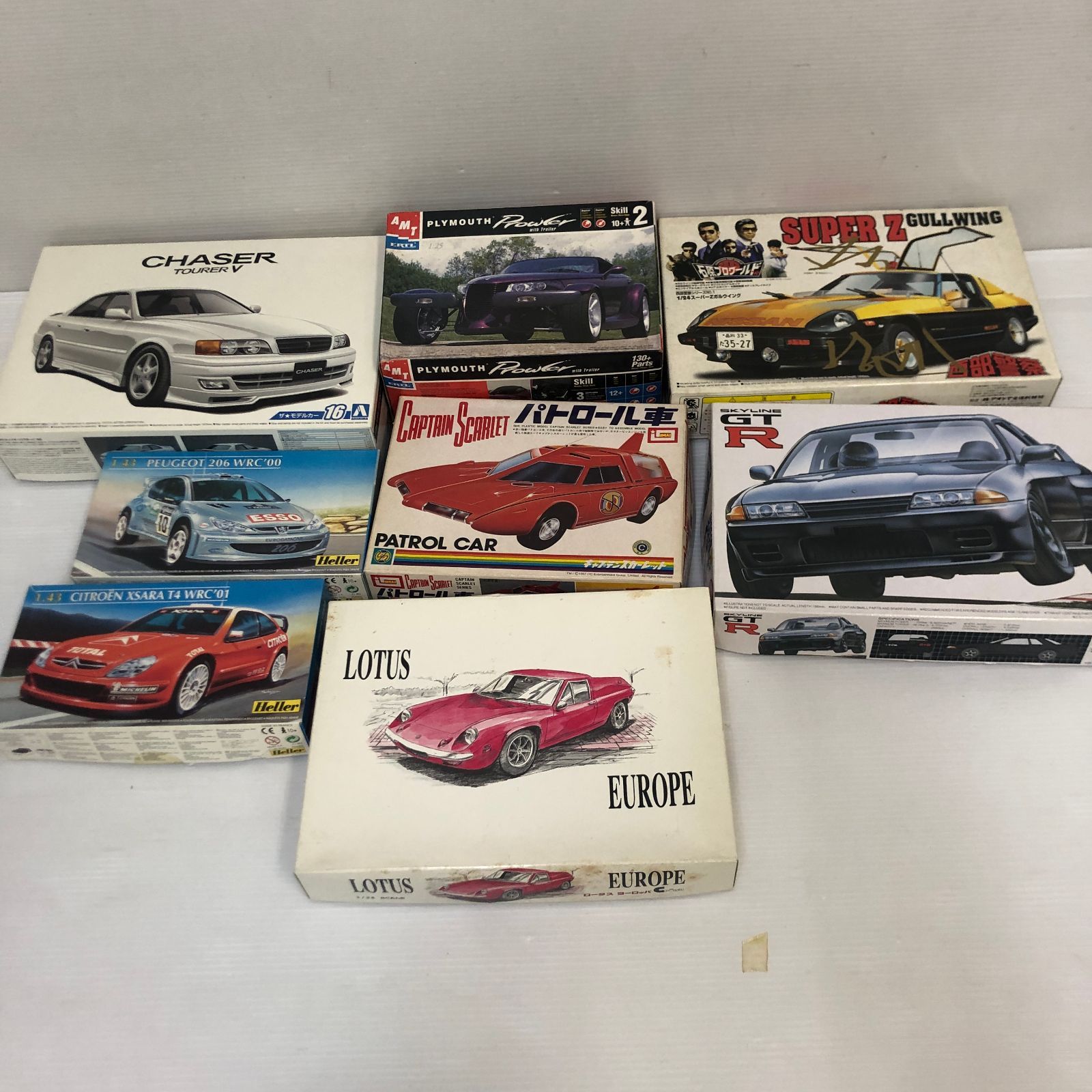 △プラモデル 自動車 等 まとめ 未組み立て ジャンク品 smpra092158