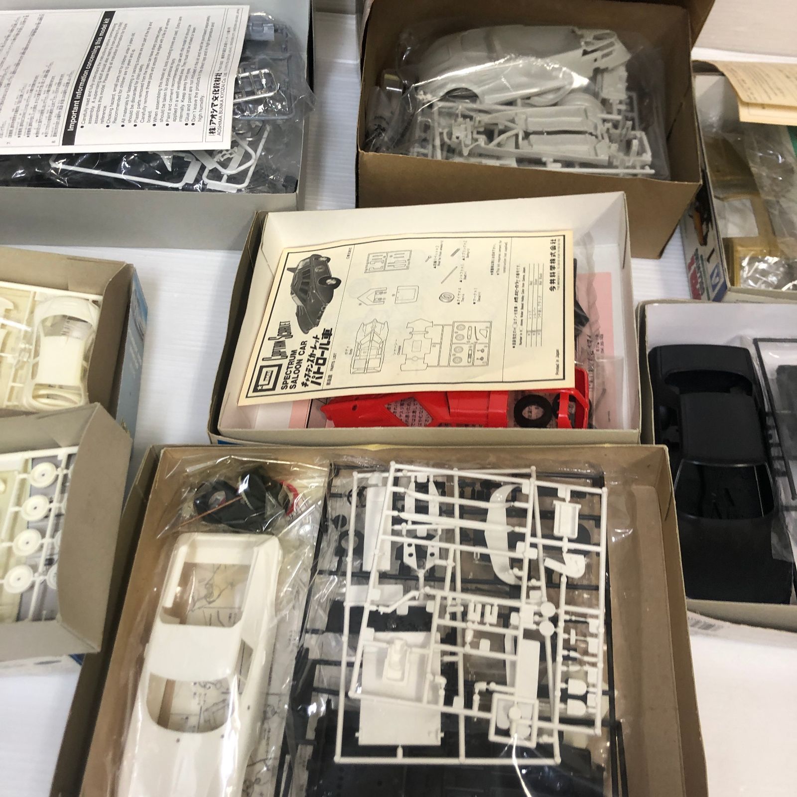 △プラモデル 自動車 等 まとめ 未組み立て ジャンク品 smpra092158