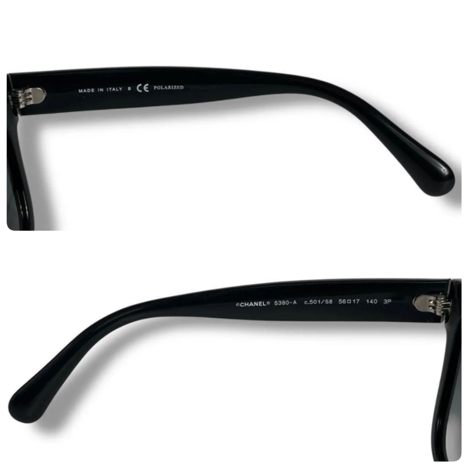 ほぼ未使用 4938 CHANEL シャネル サングラス スクエア シェイプ