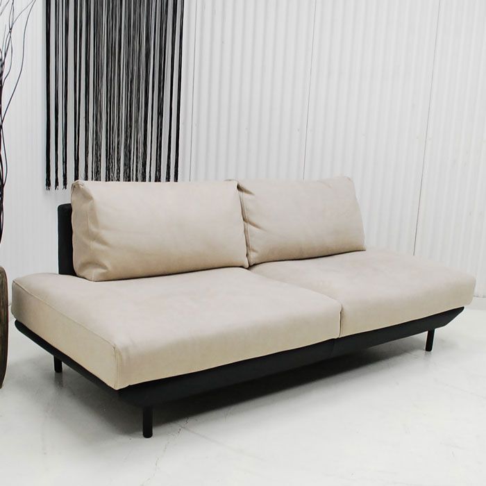 アウトレット 現品限り 一部 大 スタイリッシュモダンデザイン ３人掛け ソファー アームレス 上質な空間を演出 250930-コスターナ3 p