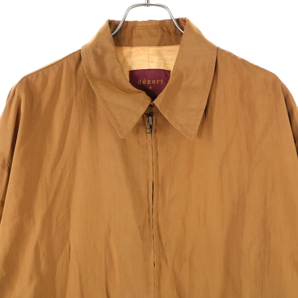 NO BRAND (ノーブランド) dezert デザート ジップアップ ブルゾン  