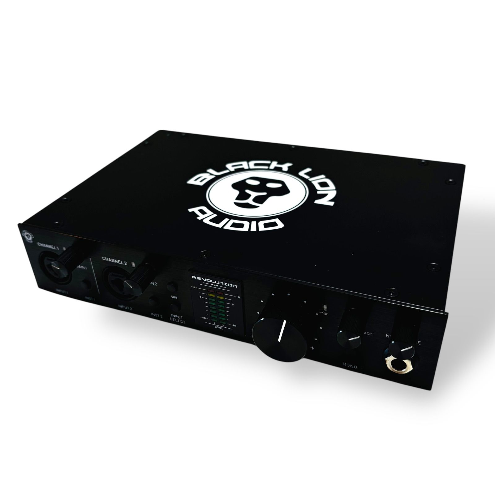ブラックライオンオーディオ Revolution 2x2 USB オーディオインターフェース Black Lion Audio Revolution 2x2 レコーディング機器 高音質設計