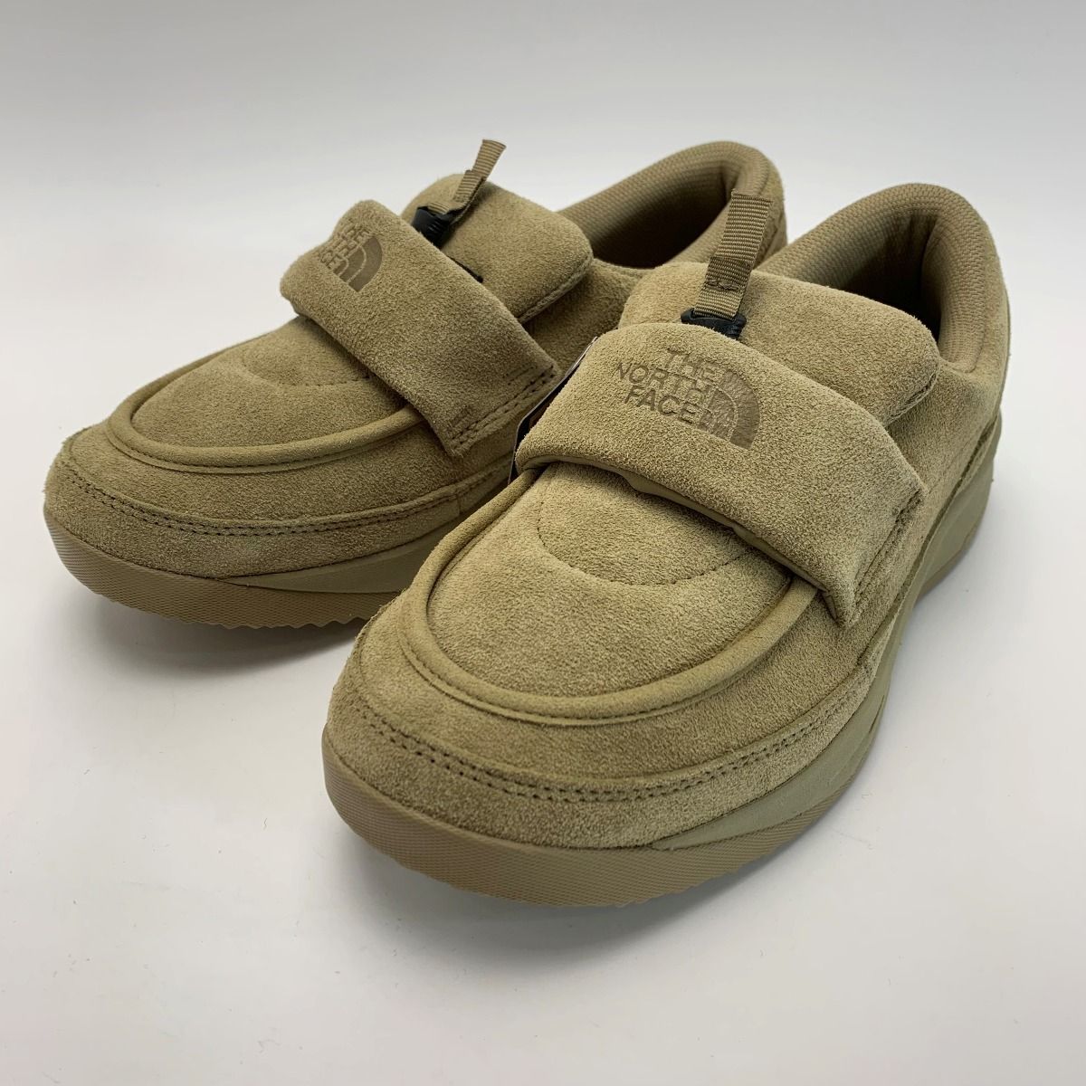 THE NORTH FACE ザノースフェイス ヌプシ ローファー スェード NF52576 ベージュ SIZE 23cm ユニセックス