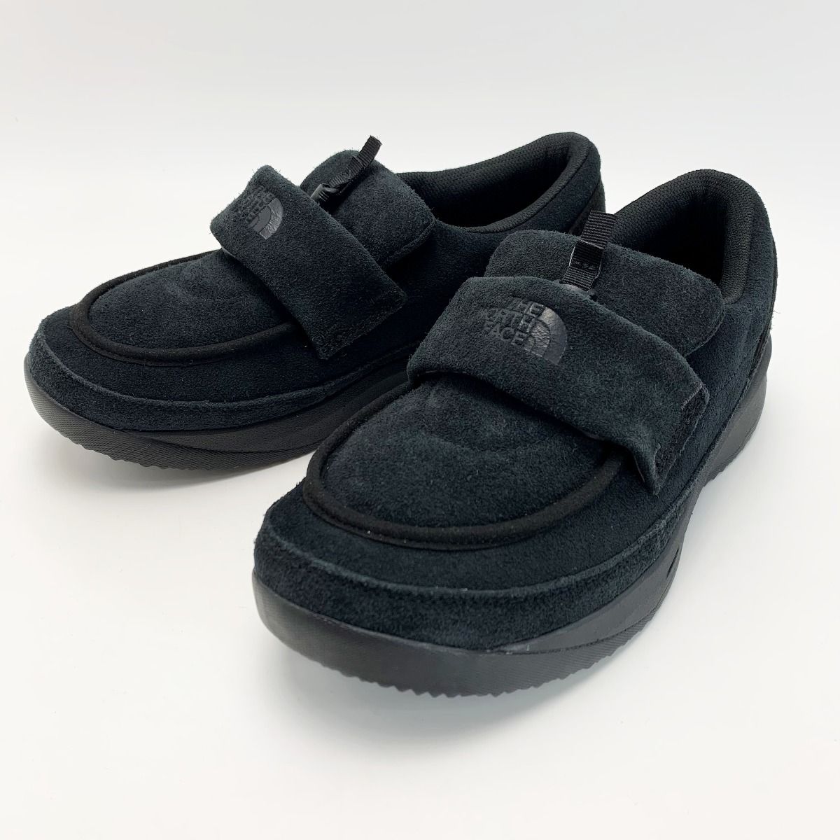 THE NORTH FACE ザノースフェイス ヌプシ ローファー スェード NF52576 ブラック SIZE 25cm ユニセックス