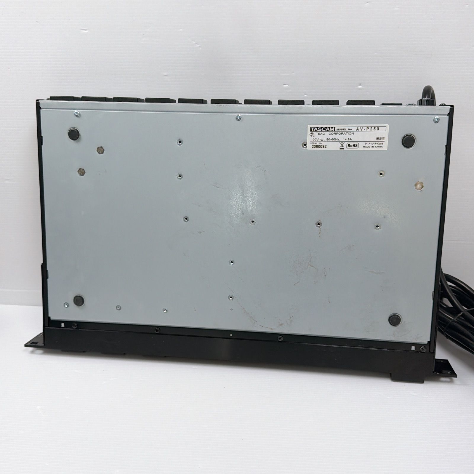 おまけ付き タスカム TASCAM AV-P250 パワーディストリビューター コンディショナー 動作 済み 全店送料無料!