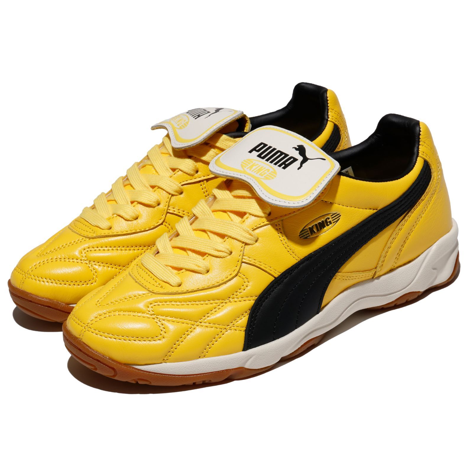 PUMA KING INDOOR SUNNY YELLOW-PUMA BLACK 401683-04 プーマ キング