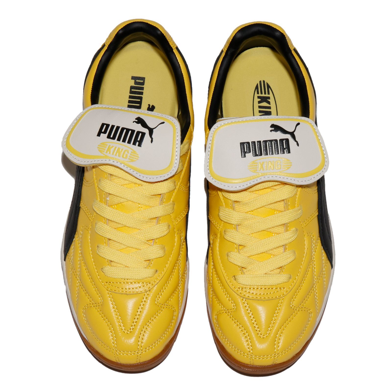 PUMA KING INDOOR SUNNY YELLOW-PUMA BLACK 401683-04 プーマ キング