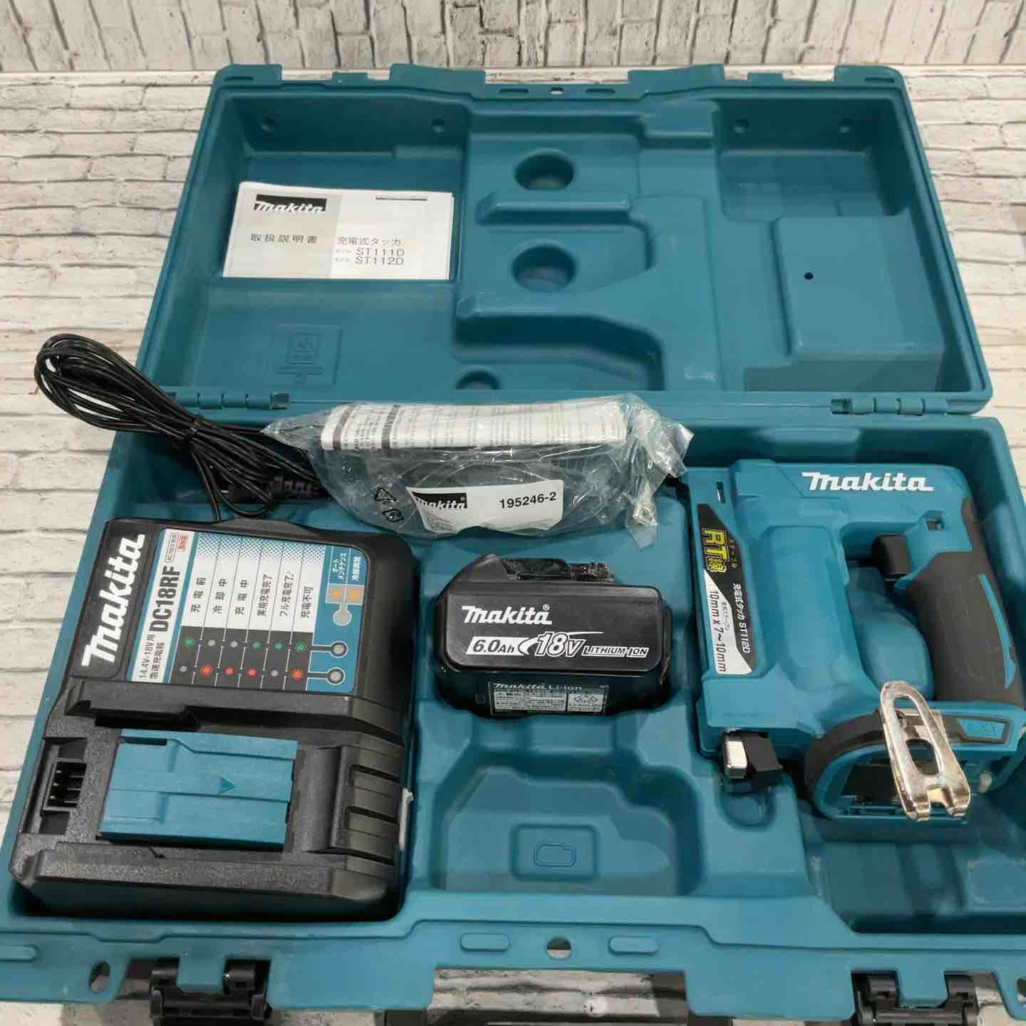 マキタ makita コードレスタッカ ST112DRG 川口店