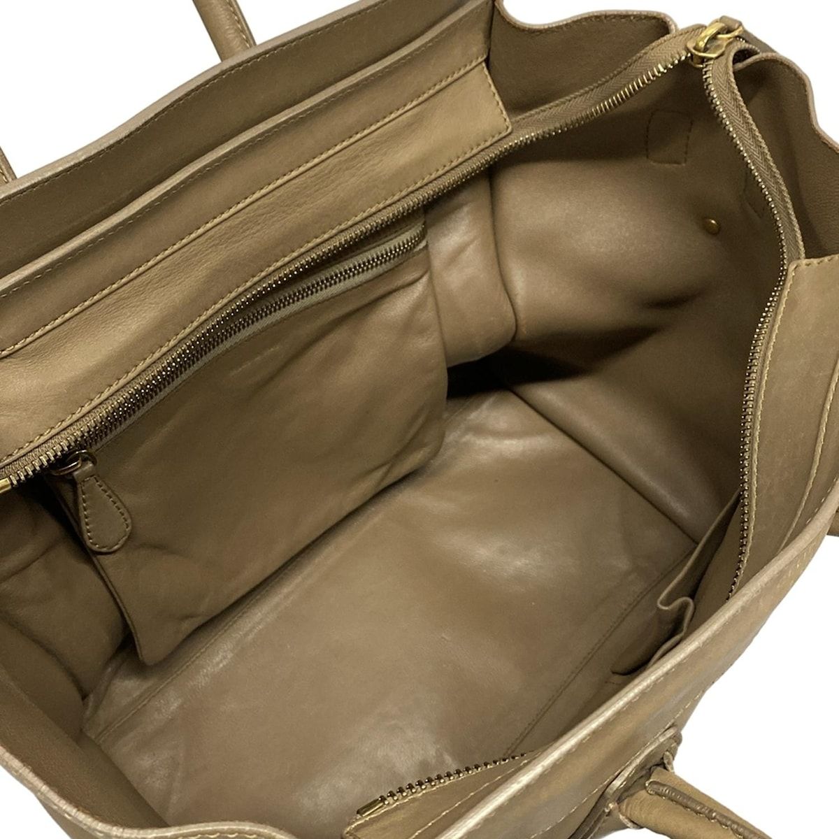 CELINE セリーヌ ハンドバッグ ラゲージミニショッパー ブラウン DECORATOM_COM_BR