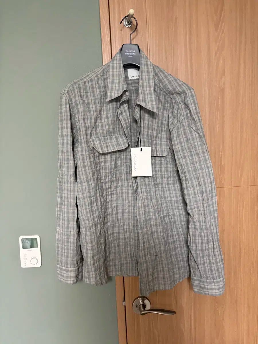 アトリエ デ ディオ チェックシャツ Lサイズ