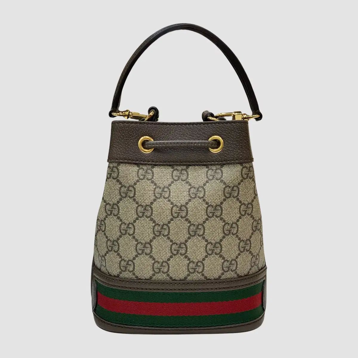 バケットバッグ ベージュ