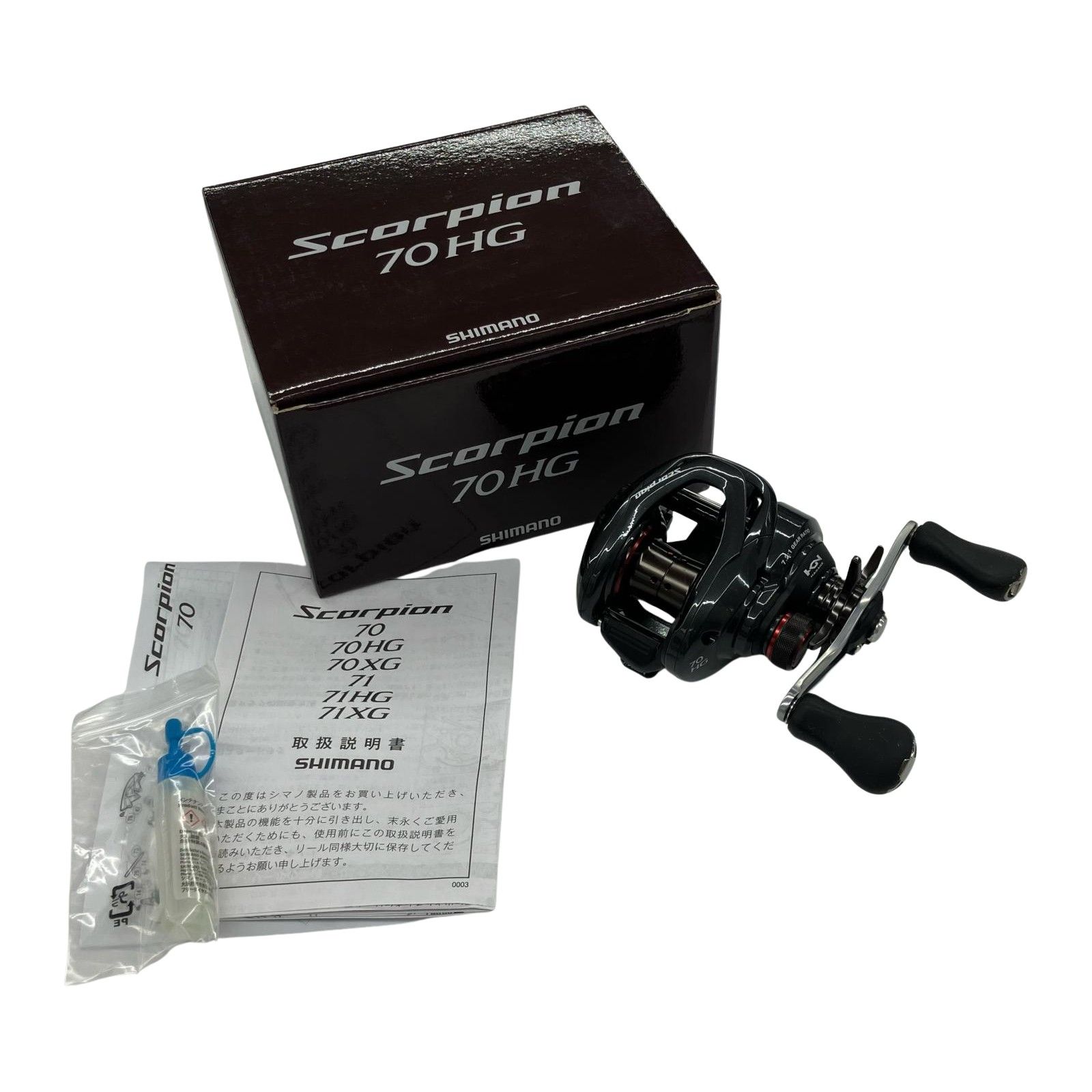 σσSHIMANO シマノ ベイトリール 16スコーピオン 70HG 03472