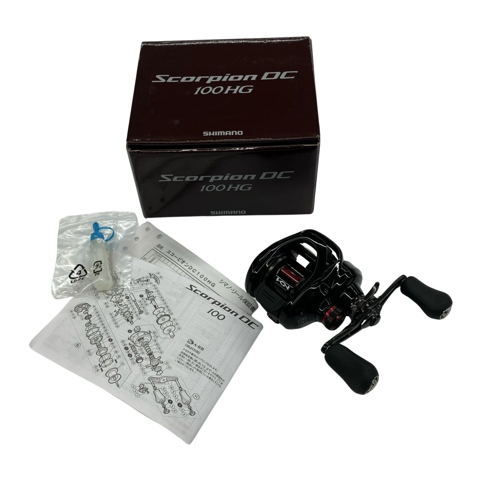σσSHIMANO シマノ ベイトリール 17スコーピオンDC 100HG 03661