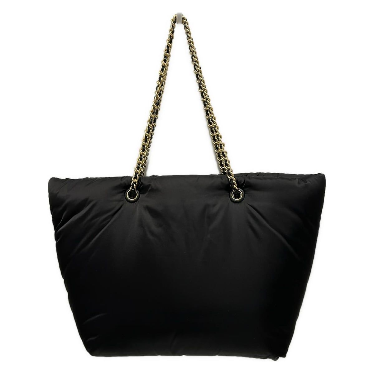 TORY BURCH トリーバーチ トートバッグ エラ チェーン トートバッグ 黒 チェーンショルダー キルティング レザー DECORATOM_COM_BR