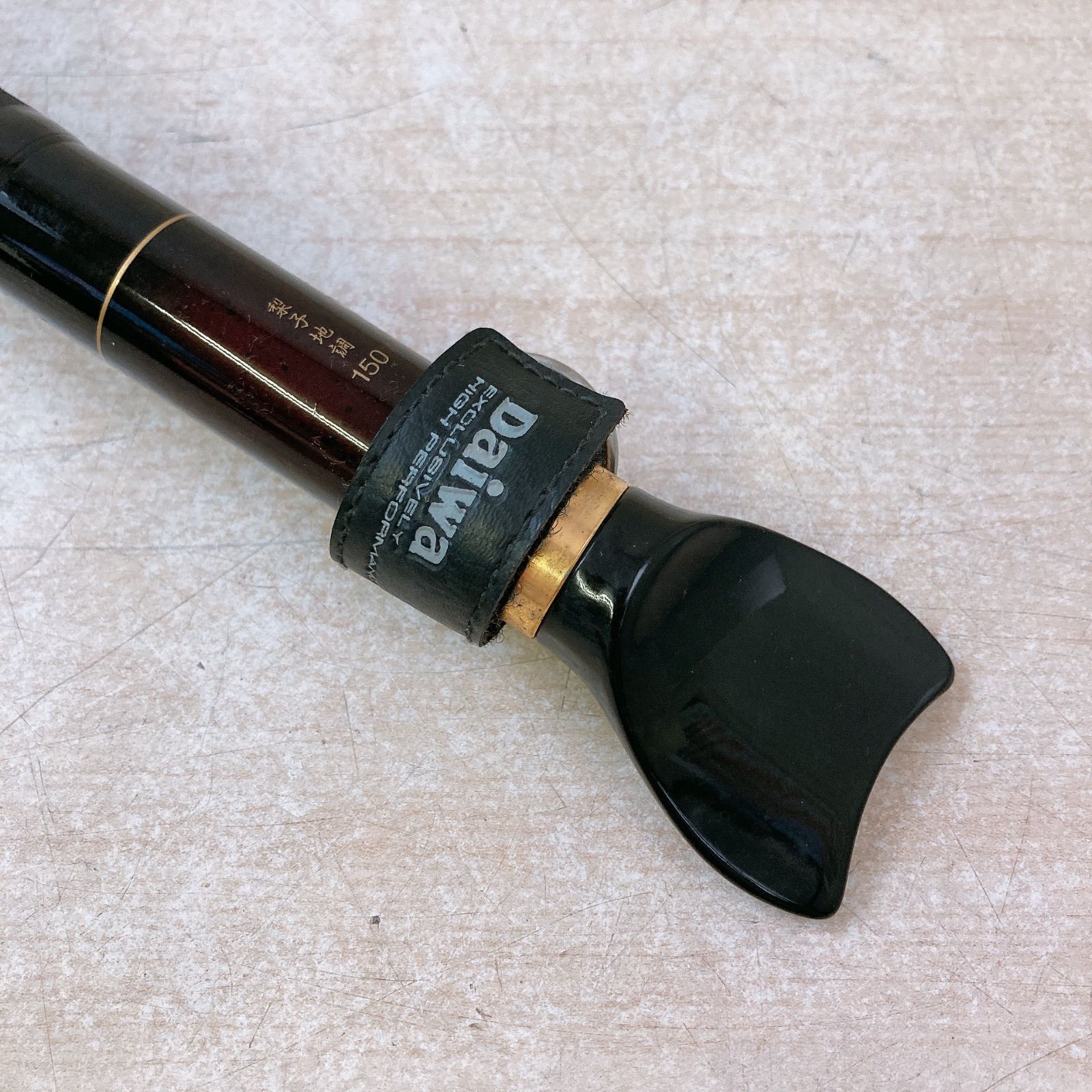  Daiwa イカダ 誘い 梨子地調 150 ダイワ 釣竿 チヌ竿 フィッシングロッド ケース付 品 チヌ竿 ロッド