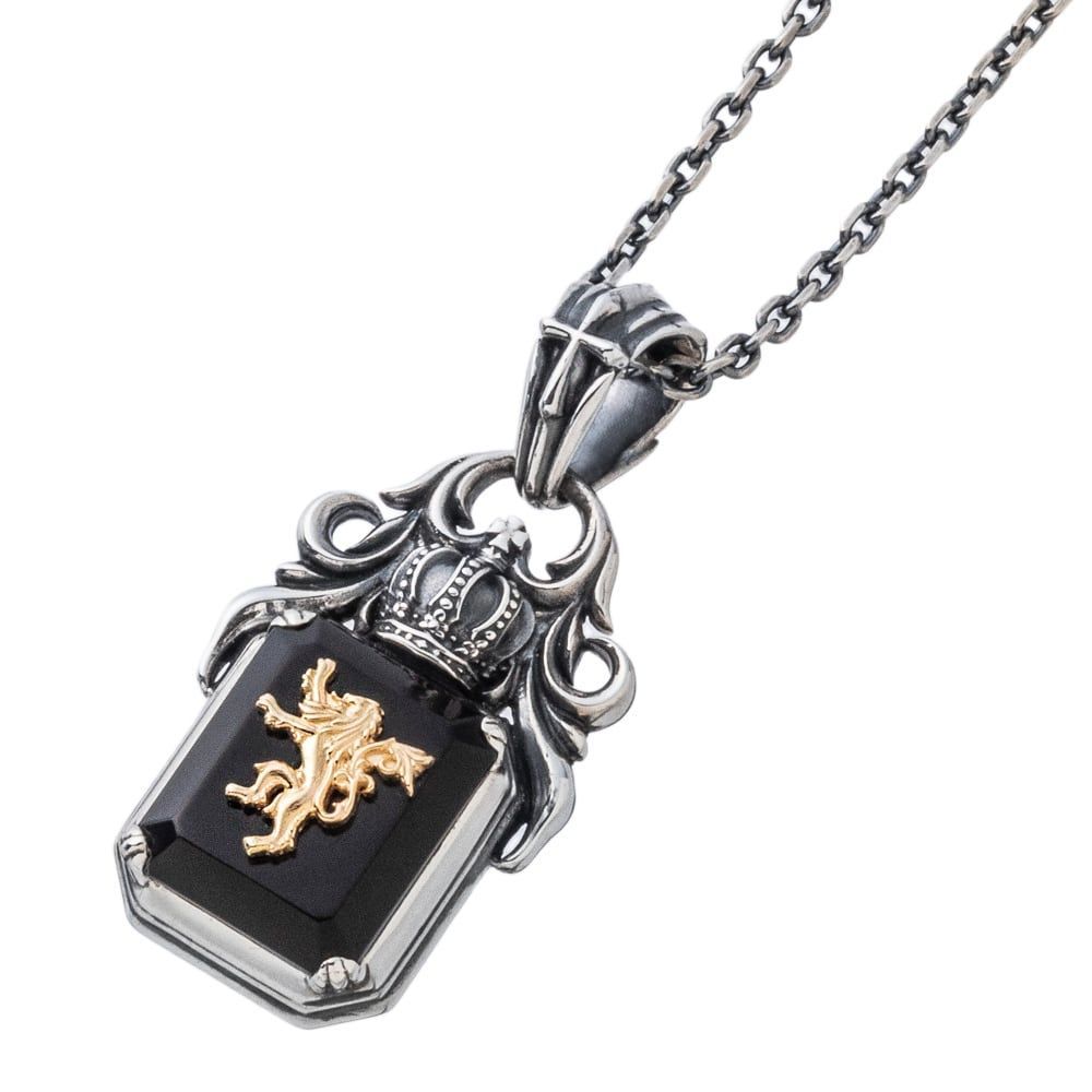 10金ライオンペンダント アルテミスキングス ペンダントトップのみ シルバー ジュエリーブランド